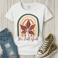 It's Fall Y'all Nature Rainbow Women's T-Shirt thumb 3