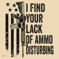 I Find Your Lack Of Ammo Disturbing Tote Bag thumb 4