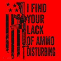 I Find Your Lack Of Ammo Disturbing Santa Hat thumb 1