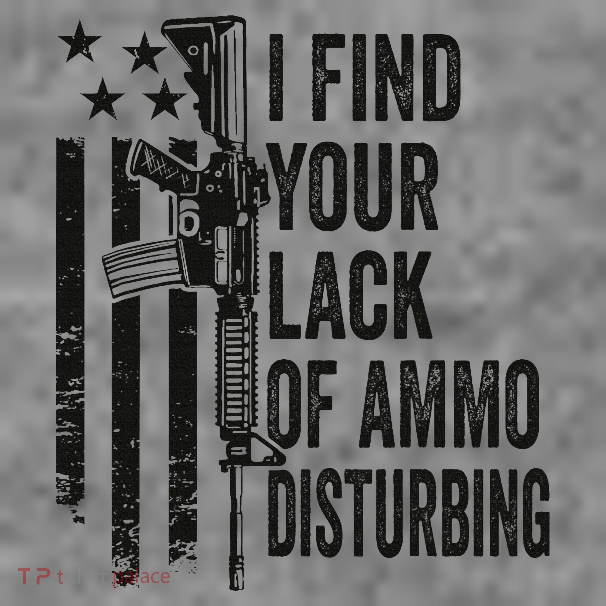 I Find Your Lack Of Ammo Disturbing Toddler Hoodie