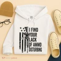 I Find Your Lack Of Ammo Disturbing Hoodie thumb 4