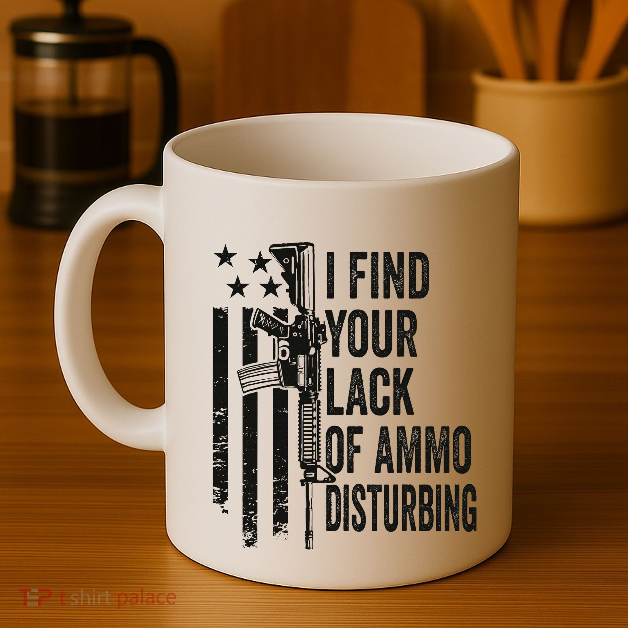 I Find Your Lack Of Ammo Disturbing Coffee Mug
