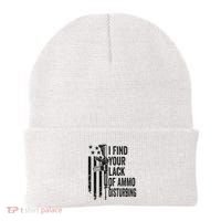 I Find Your Lack Of Ammo Disturbing Beanie thumb 0