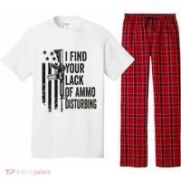 I Find Your Lack Of Ammo Disturbing Pajama Set thumb 0