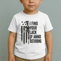I Find Your Lack Of Ammo Disturbing Toddler T-Shirt thumb 2