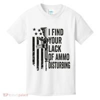 I Find Your Lack Of Ammo Disturbing Kids T-Shirt thumb 0