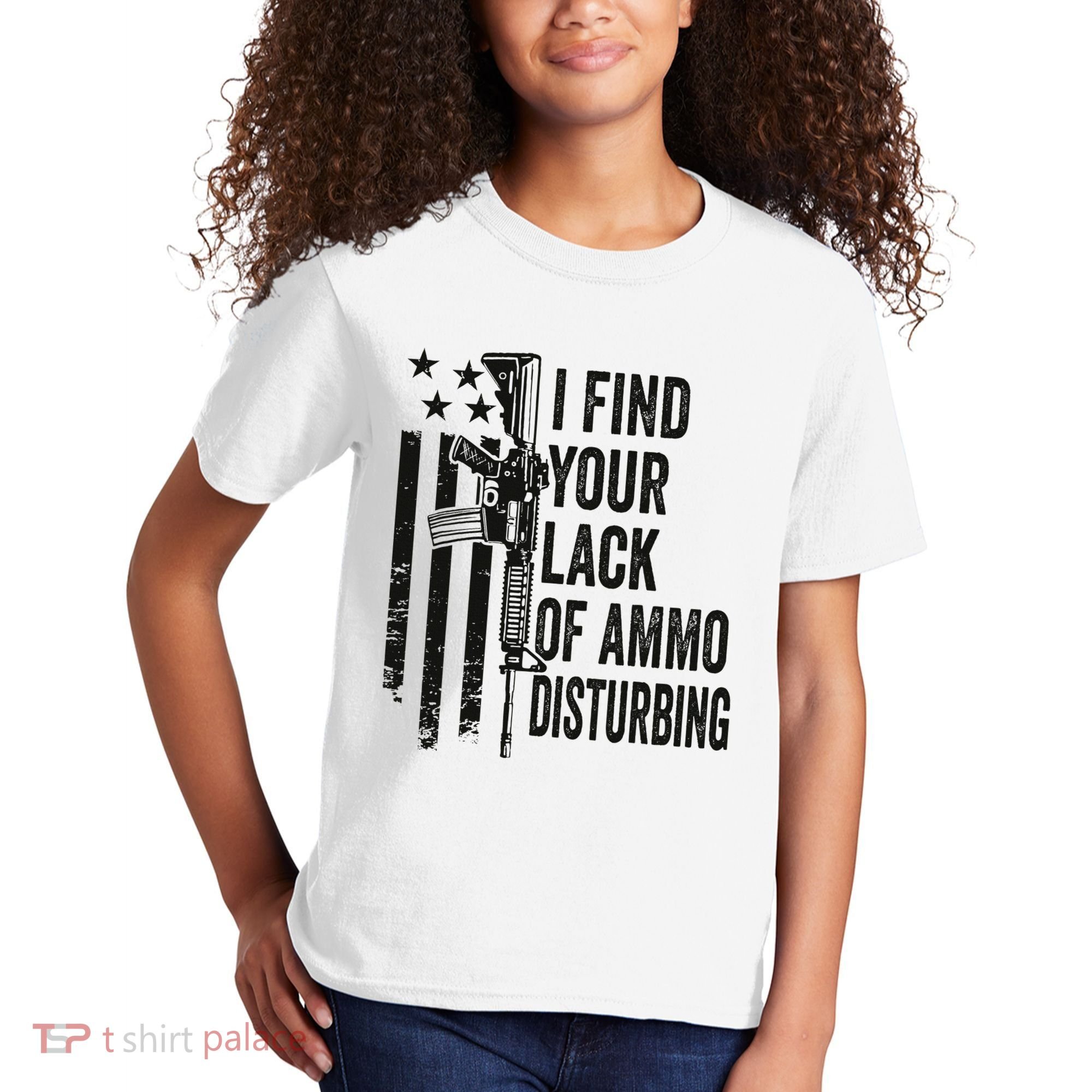 I Find Your Lack Of Ammo Disturbing Kids T-Shirt