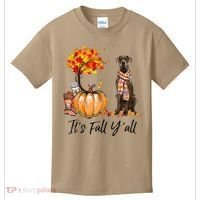 It's Fall Y'all Great Dane Dog Lovers Thanksgiving Halloween Kids T-Shirt thumb 0