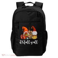It's Fall Y'all Autumn Leaves Gnomes Fall Funny Backpack thumb 0