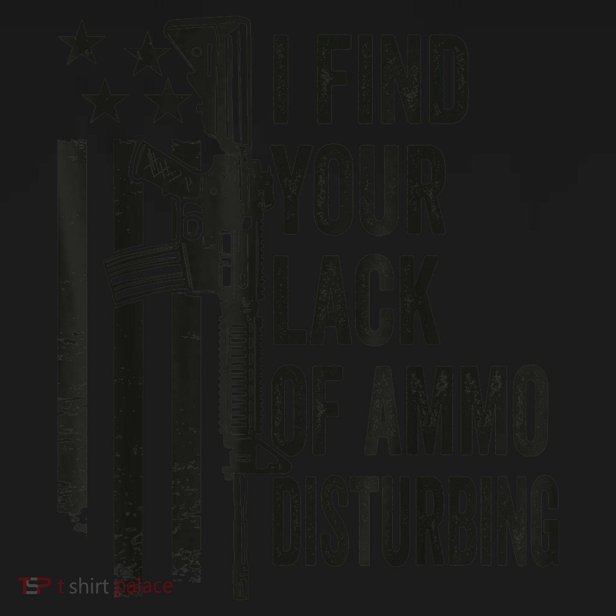I Find Your Lack Of Ammo Disturbing Funny Gun Camo Guns Women's Hoodie