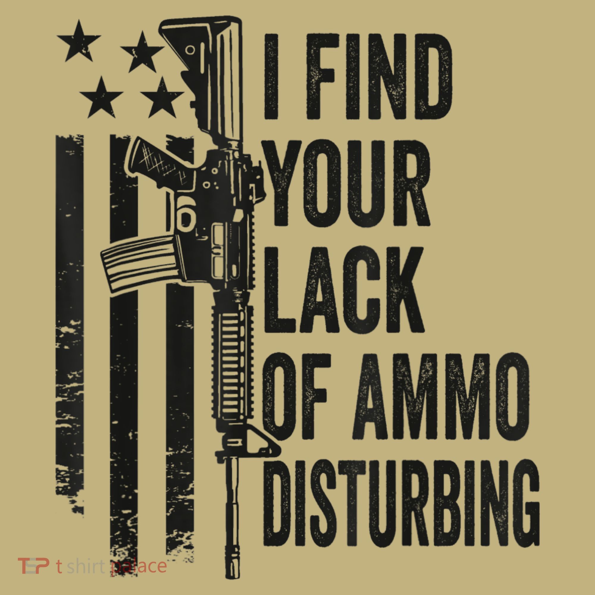 I Find Your Lack Of Ammo Disturbing Funny Gun Camo Guns Mousepad