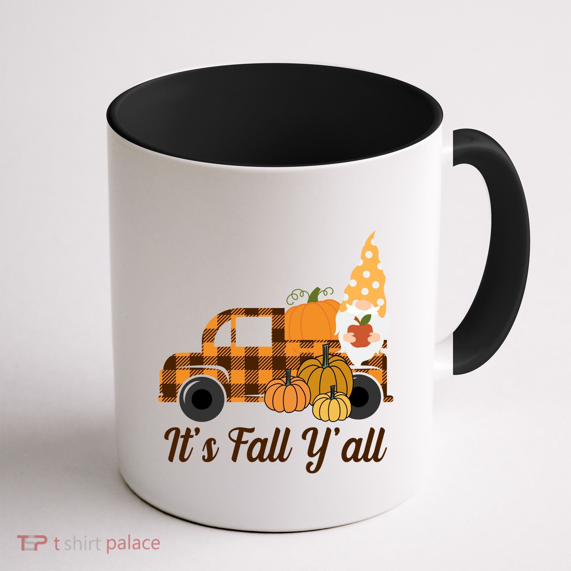 It's Fall Y'all Pumpkin Gnome Coffee Mug