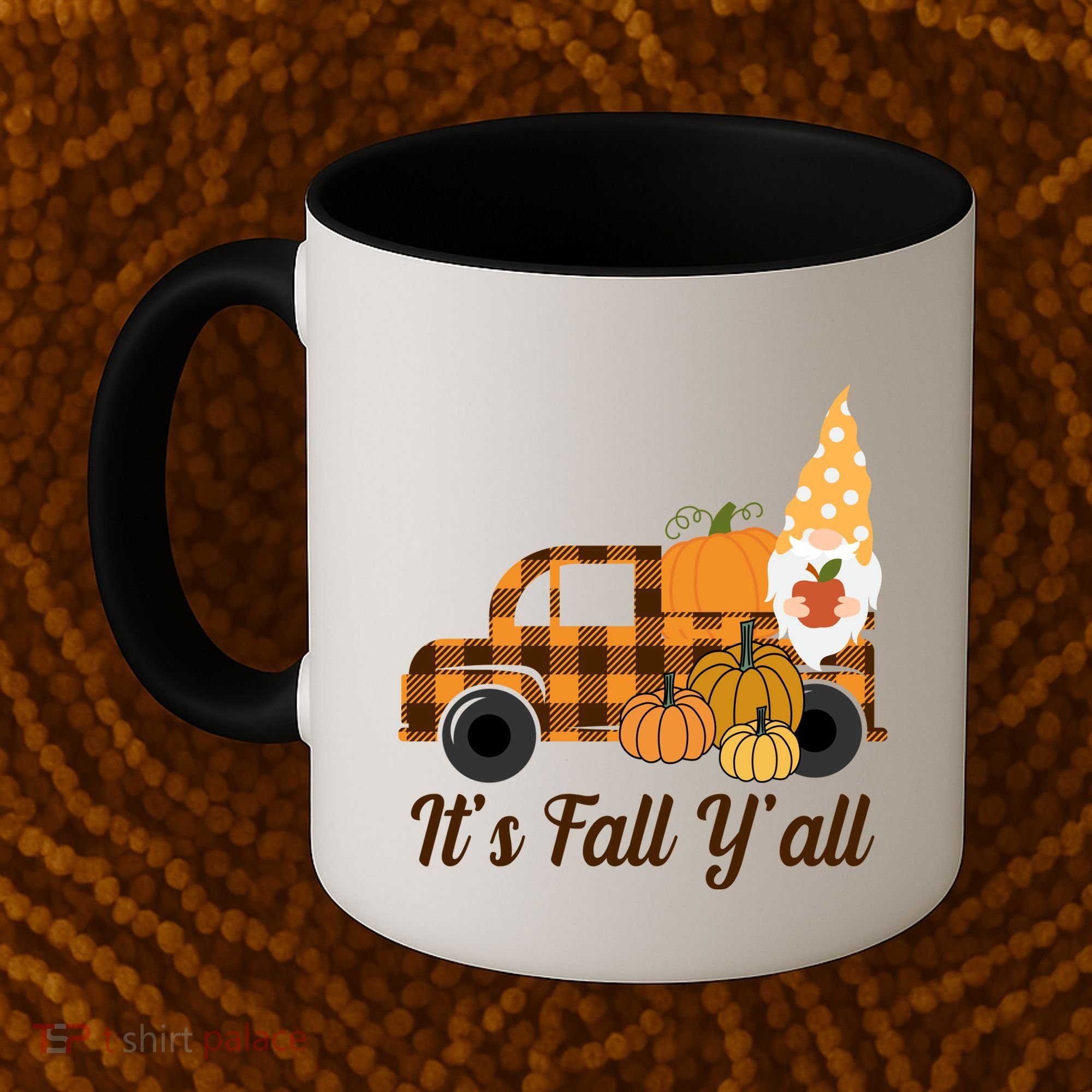 It's Fall Y'all Pumpkin Gnome Coffee Mug