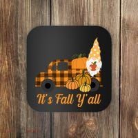 It's Fall Y'all Pumpkin Gnome Coaster thumb 0