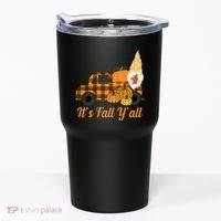 It's Fall Y'all Pumpkin Gnome Tumbler thumb 0