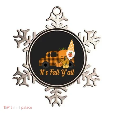 It's Fall Y'all Pumpkin Gnome Ornament