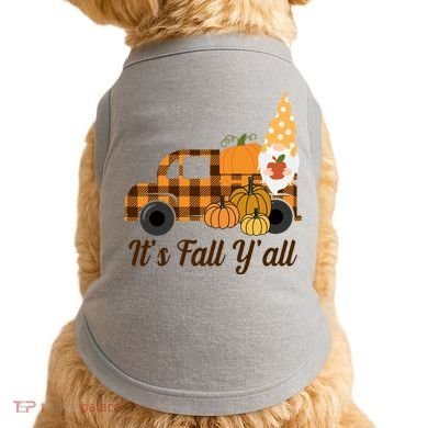 It's Fall Y'all Pumpkin Gnome Doggie Tank