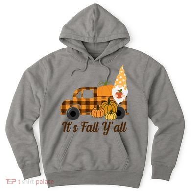 It's Fall Y'all Pumpkin Gnome Hoodie