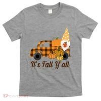 It's Fall Y'all Pumpkin Gnome T-Shirt thumb 0