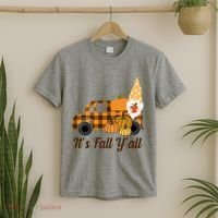 It's Fall Y'all Pumpkin Gnome T-Shirt thumb 2