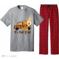 It's Fall Y'all Pumpkin Gnome Pajama Set thumb 0