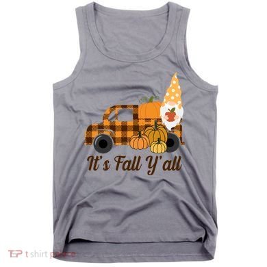 It's Fall Y'all Pumpkin Gnome Tank Top