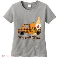 It's Fall Y'all Pumpkin Gnome Women's T-Shirt thumb 0