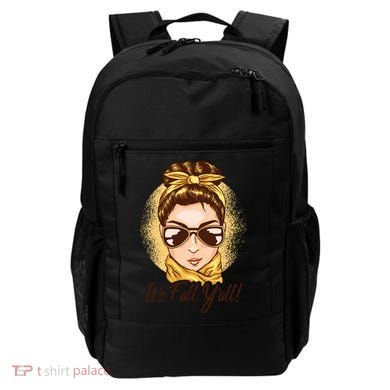 It's Fall Y'all Female Bun Backpack