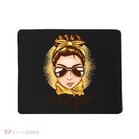 It's Fall Y'all Female Bun Mousepad thumb 0