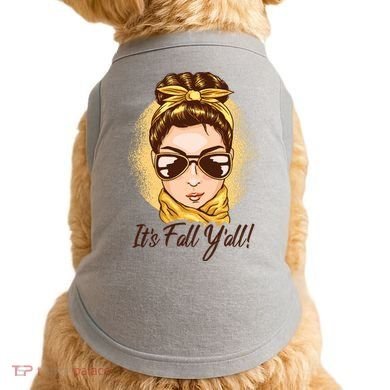 It's Fall Y'all Female Bun Doggie Tank