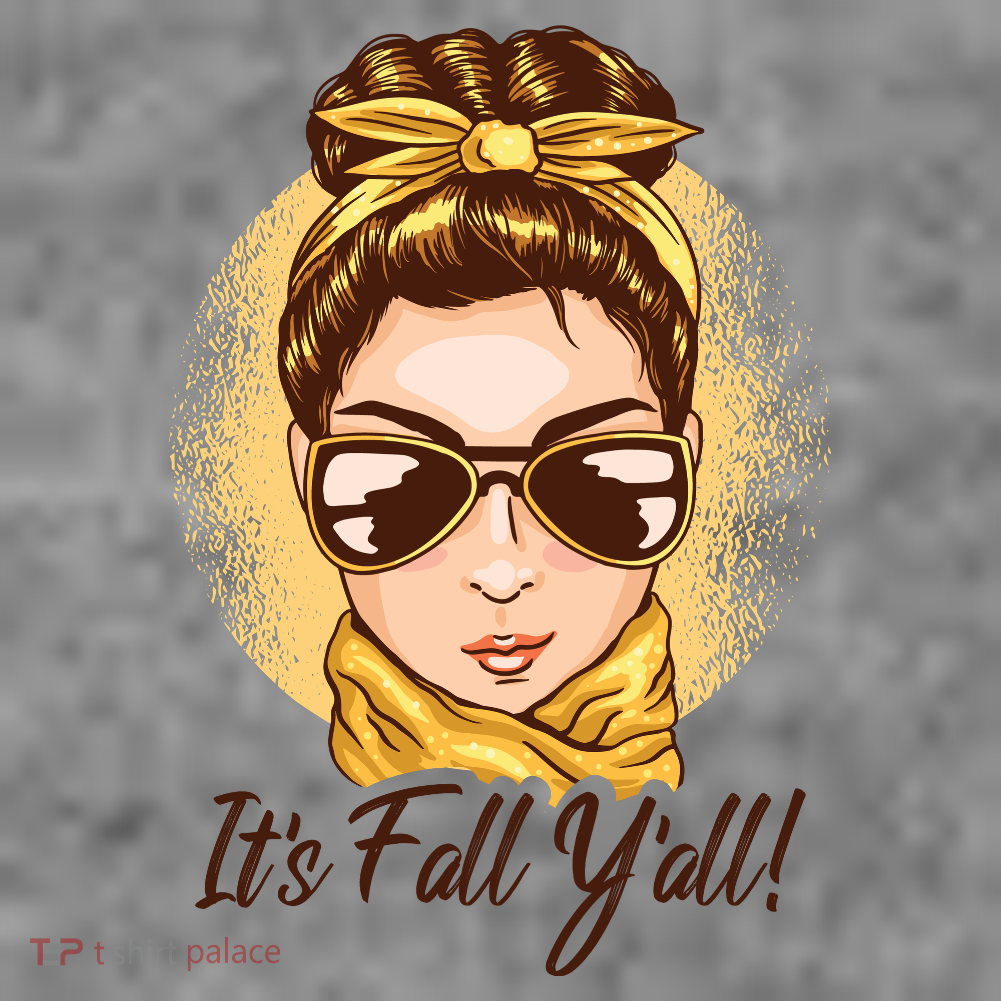 It's Fall Y'all Female Bun Toddler Hoodie