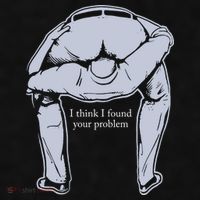 I Found Your Problem Funny Ladies PosiCharge Tri-Blend Wicking Tank thumb 2
