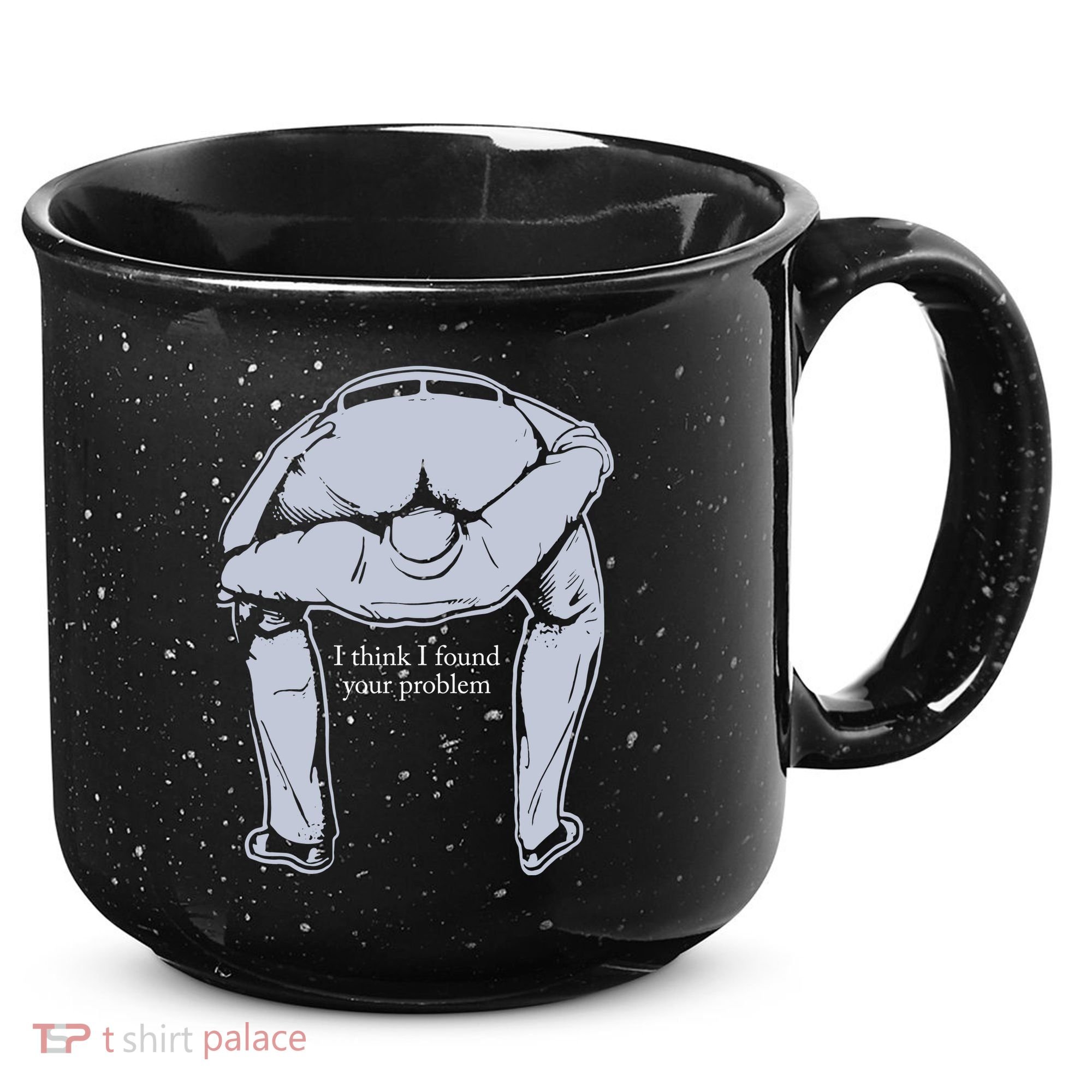 I Found Your Problem Funny 15oz Campfire Ceramic Mug