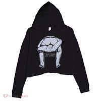 I Found Your Problem Funny Crop Fleece Hoodie thumb 0
