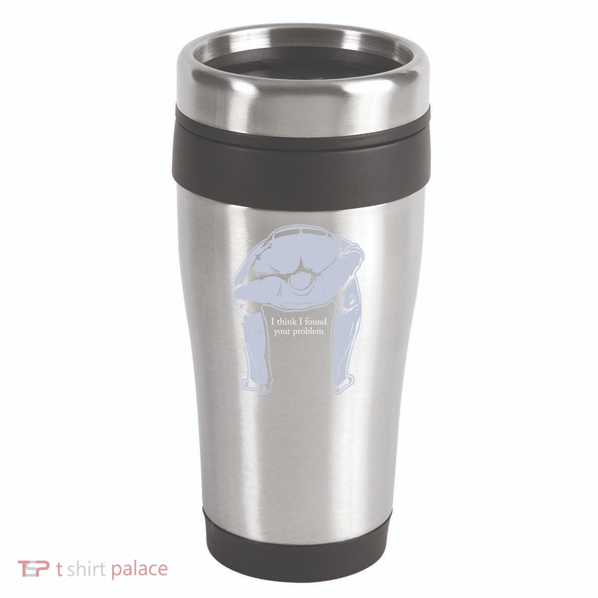 I Found Your Problem Funny 16oz Travel Tumbler