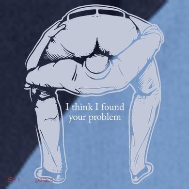 I Found Your Problem Funny Raglan Baseball Sleeve Shirt