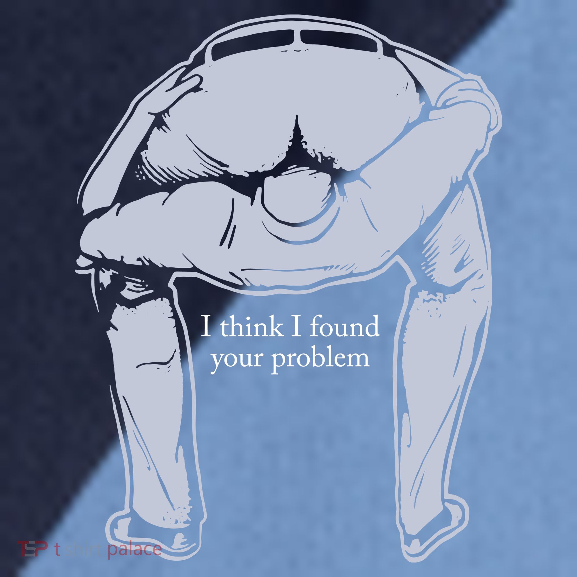 I Found Your Problem Funny Raglan Baseball Sleeve Shirt