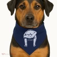 I Found Your Problem Funny USA-Made Doggie Bandana thumb 1