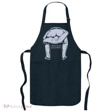 I Found Your Problem Funny Apron