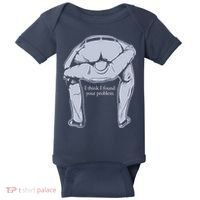 I Found Your Problem Funny Baby Bodysuit thumb 0