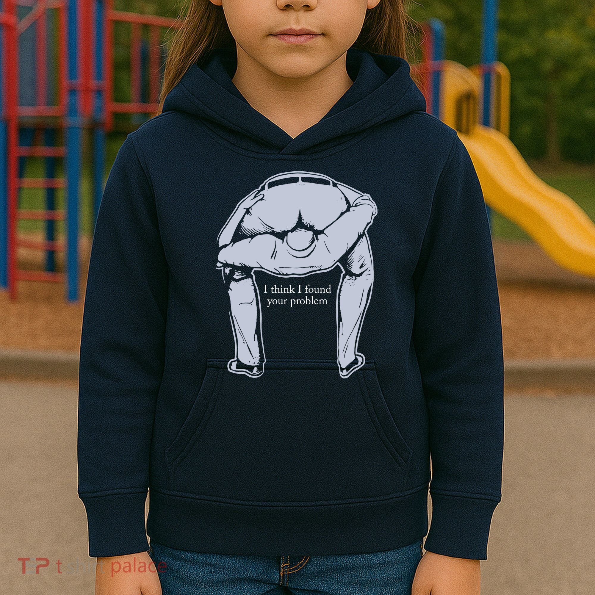 I Found Your Problem Funny Kids Hoodie