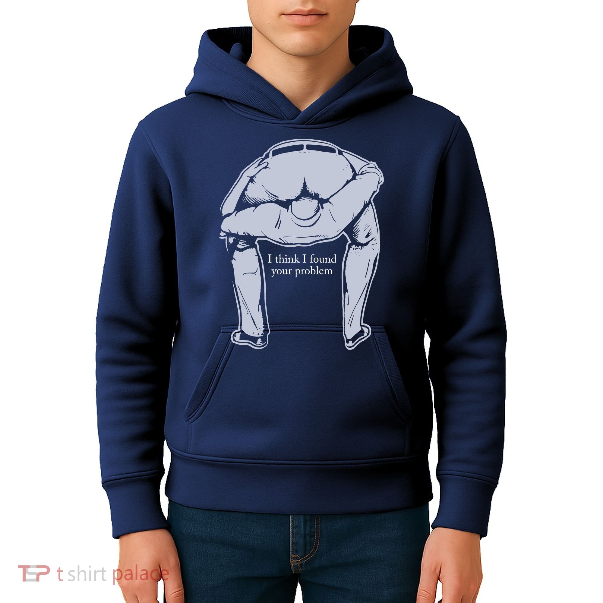 I Found Your Problem Funny Kids Hoodie