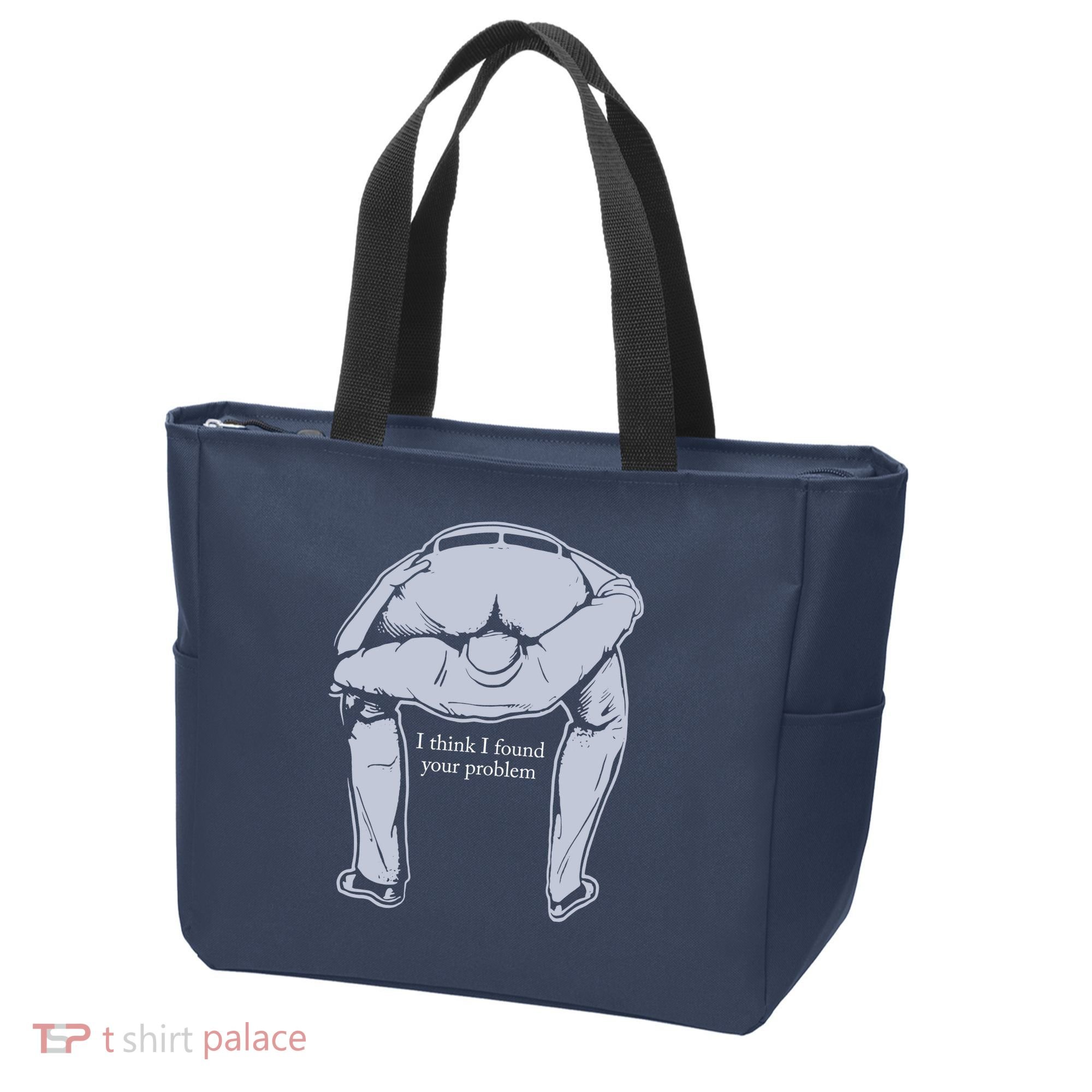 I Found Your Problem Funny Tote Bag