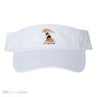 It's Fall Y'all Cute Black Cat Lovers Thanksgiving Halloween Visor thumb 0