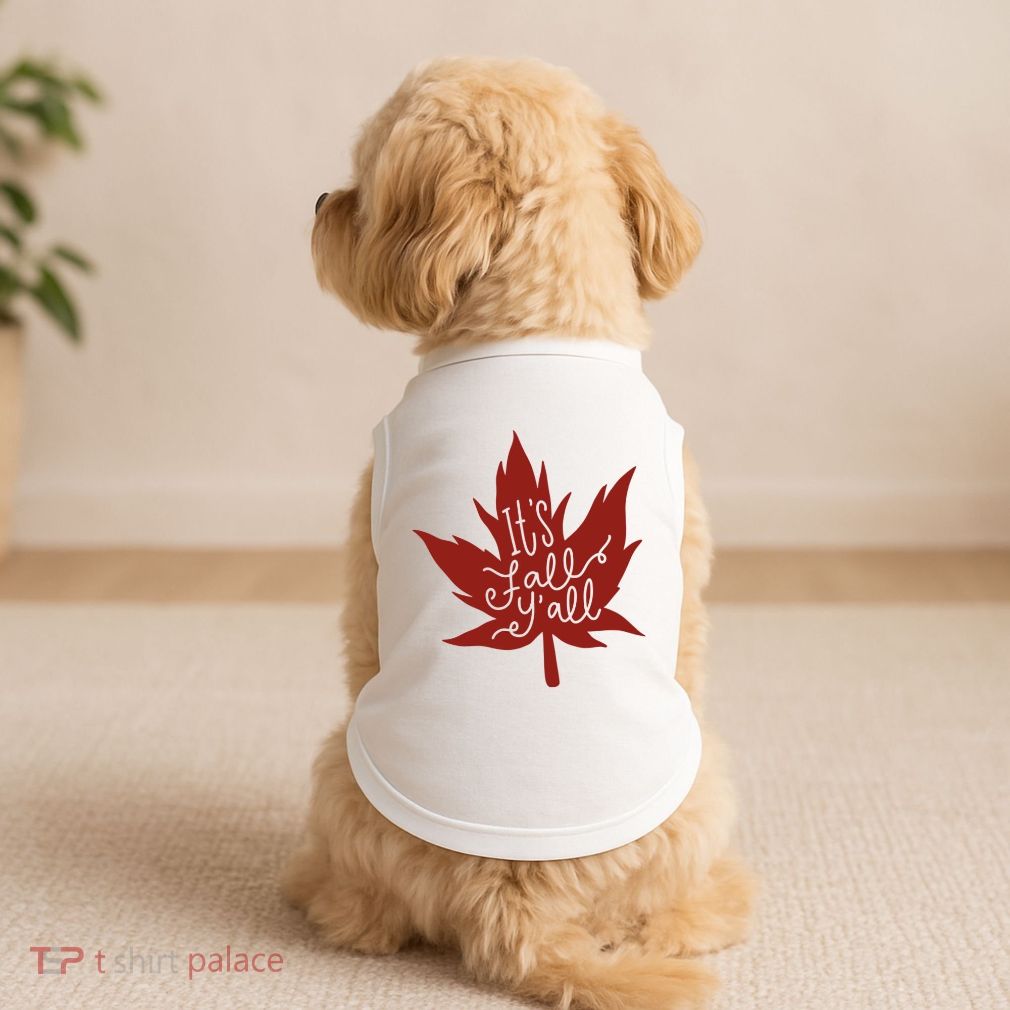 It's Fall Y'all Nature Lover Doggie Tank