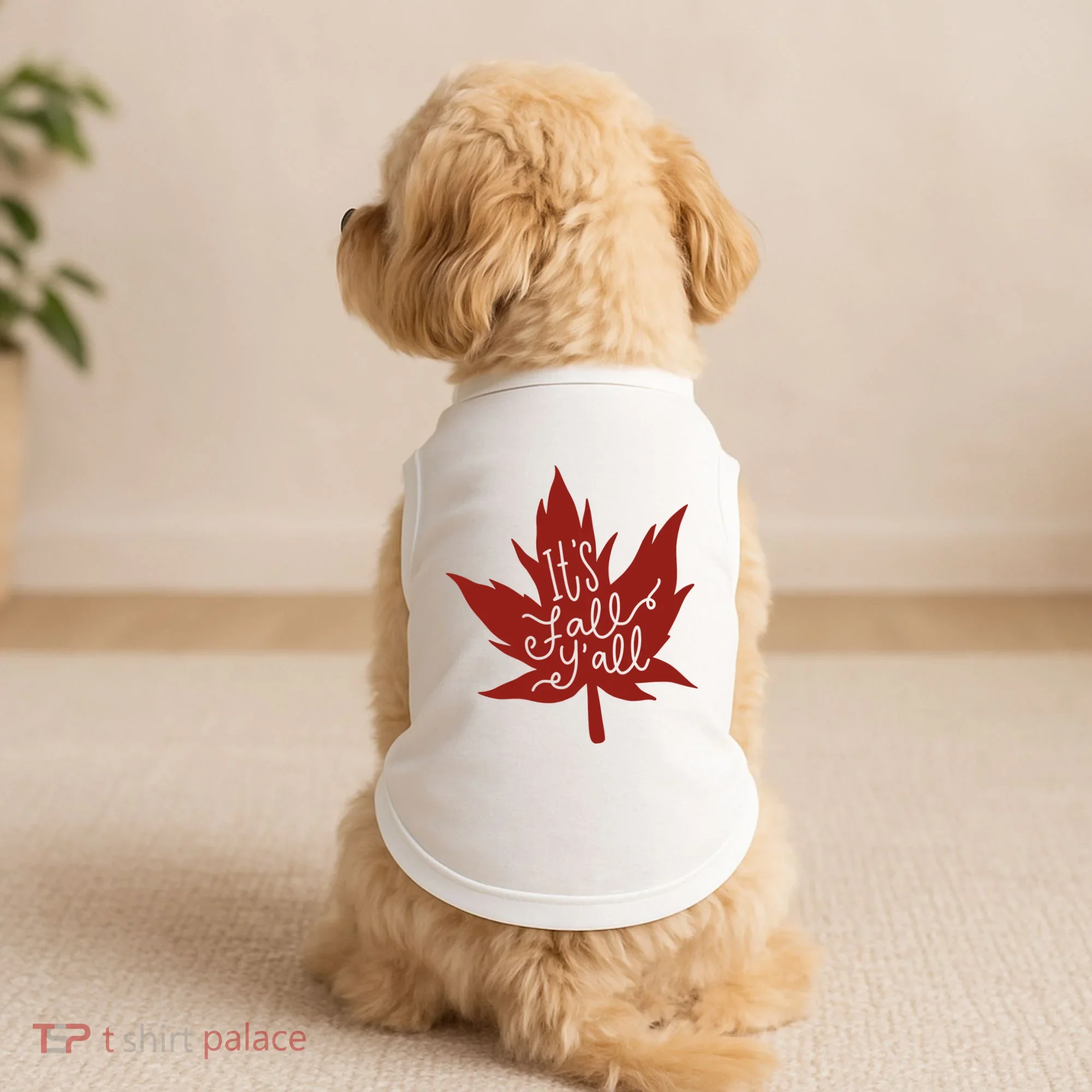 It's Fall Y'all Nature Lover Doggie Tank