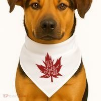 It's Fall Y'all Nature Lover USA-Made Doggie Bandana thumb 1