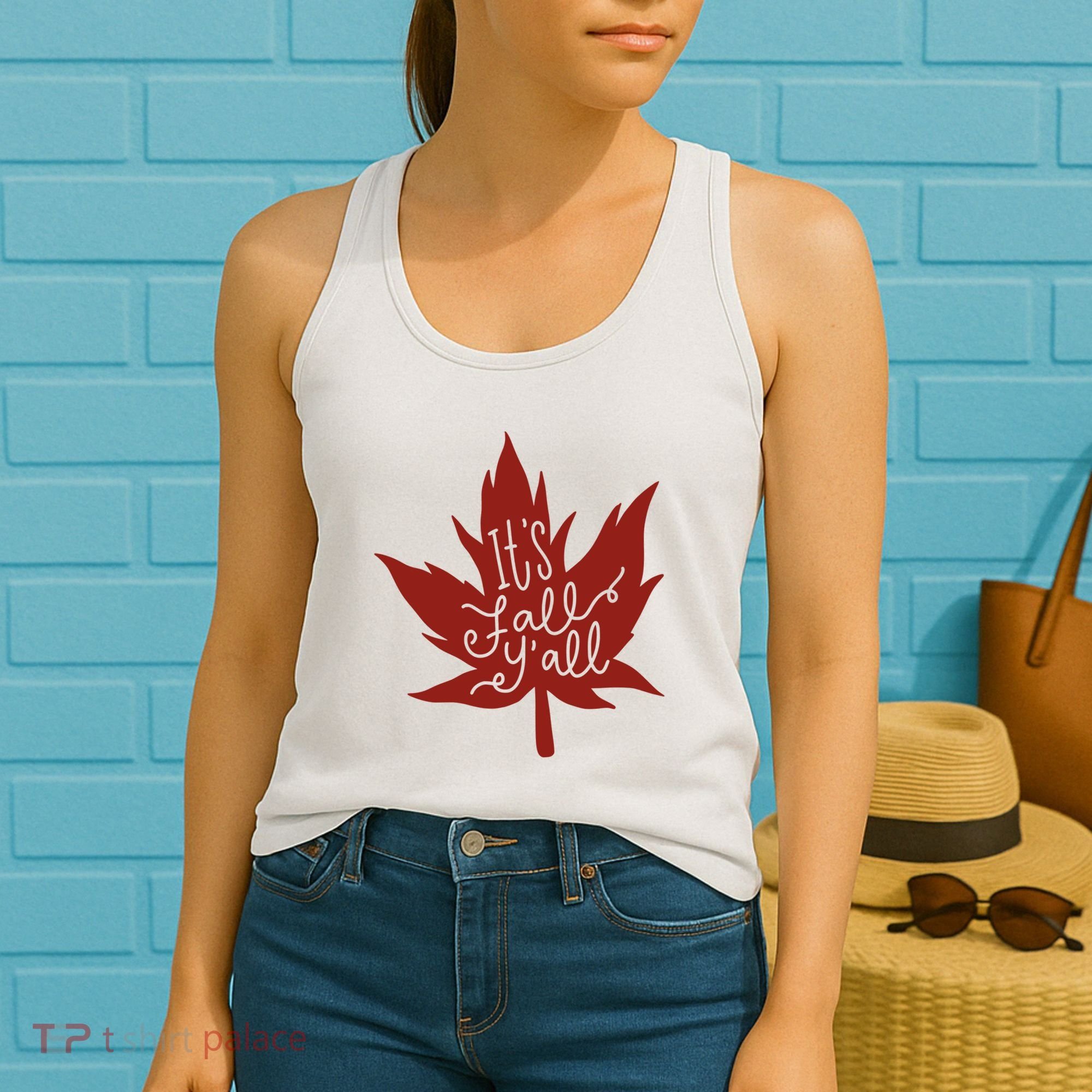 It's Fall Y'all Nature Lover Women's Tank Top