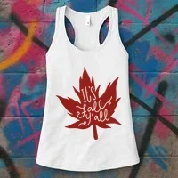 It's Fall Y'all Nature Lover Women's Tank Top thumb 3