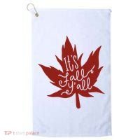 It's Fall Y'all Nature Lover Golf Towel thumb 0